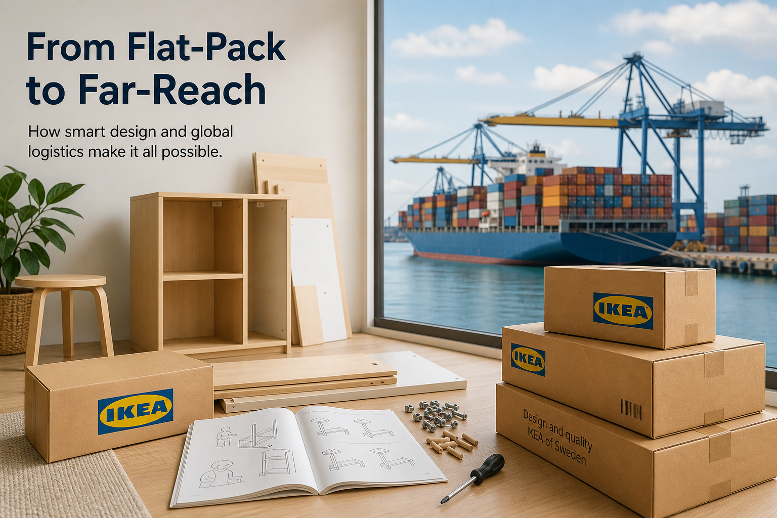 Flat-Pack Furniture Benefits for Global Shipping
